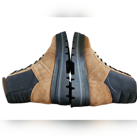 Marc Fisher Sashia Platform Combat Boots In Brown Suede Size 7.5 NWOB - Picture 5 of 8